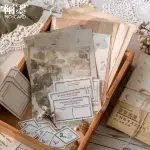 Retro Letter Paper for Junk Journal – 30pcs Vintage Writing Sheets - Image 4
