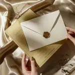 10PCS Vintage White Linen Envelopes – Elegant Textured Paper Envelopes for Invitations & Letters - Image 5