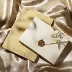 10PCS Vintage White Linen Envelopes – Elegant Textured Paper Envelopes for Invitations & Letters - Image 6