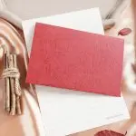 5Pcs Retro European Style Red Envelopes – Vintage Specialty Paper for Invitations & Letters - Image 2