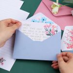 6PCS Flower Letter Paper and Envelope Set – Floral Stationery for Invitations & Notes - Image 3