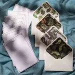 1PC Retro Oil Painting Envelope – Vintage Art Wallet Paper Gift Envelope - Image 2