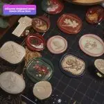 3D Embossed Flower Wax Seal Stamp – Copper Head - Image 3